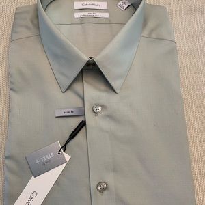 NWT long sleeve Calvin Klein dress shirt